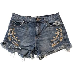 Free People cut off shorts size 27